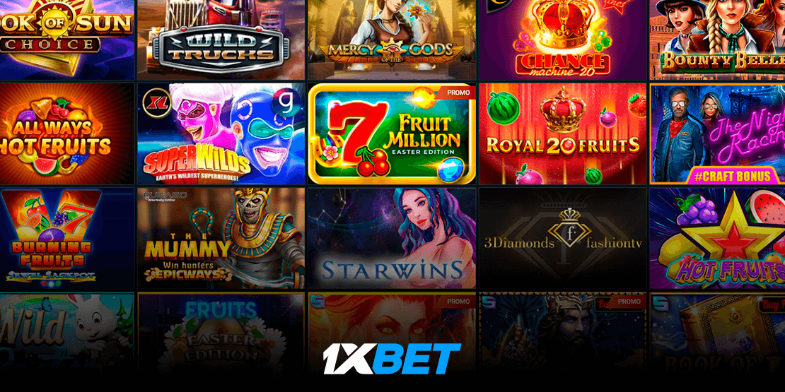 Игровые провайдеры и автоматы на 1xbet